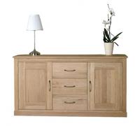 Martin Oak 2 Door 3 Drawer Sideboard