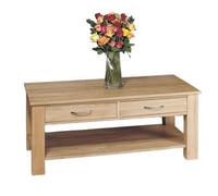 Martin Oak 4 Drawer Coffee Table