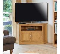Martin Oak Corner TV Cabinet