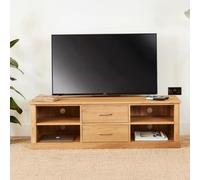 Martin Oak Mounted TV Cabinet