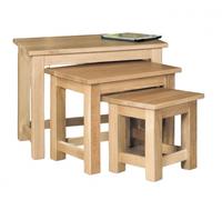 Martin Oak Nest of Tables