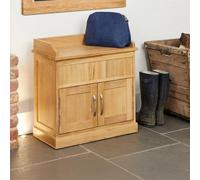 Martin Oak Shoe Bench