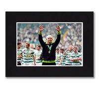 Martin O'Neill - Celtic 2026 Scottish Premiership Champions Signed 8x6 Inch Mounted Photo Print With Pre Printed Signature That Would Make A Great Gift For Any Fan And Is Ready To Be Framed