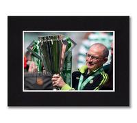 Martin O'Neill - Celtic 2026 Scottish Premiership Champions Signed 8x6 Inch Mounted Photo Print With Pre Printed Signature That Would Make A Great Gift For Any Fan And Is Ready To Be Framed.