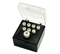 MARTIN Pearl Inlaid Bridge Pins & Endpins, White I Set of 7 Bridge Pins and 1 End Pin | For Acoustic Guitar (18APP42)
