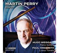 Martin Perry - Hugo Weisgall: Piano Sonata, Paul Hindemith: Ludus Tonalis