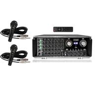 Martin Ranger MA2500DSP 1500W Professional Karaoke Amplifier Bluetooth, USB/SD MP3Player with New Built-in DSP Effect Digital Processor
