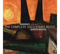 Martin Roscoe - Dohnanyi: The Complete Solo Piano Music, Vol. 3