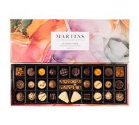 Martin’s Chocolatier Alcohol-Free Signature Collection - Belgian Luxury Chocolate Gift Box, 30 Pieces Milk Dark White Assorted Pralines & Truffles, 434g