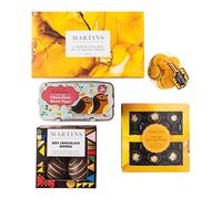 Martin’s Chocolatier Luxury Easter Chocolate Hamper - Assorted Belgian Chocolate Gift Set with Easter Eggs, Truffles, and Hot Chocolate Bombs