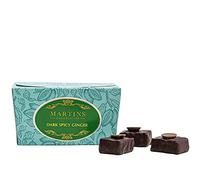 Martin’s Chocolatier Spicy Ginger Chocolate Ballotin | Belgian Dark Chocolate | 200g Handcrafted Gift Box
