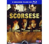 Martin Scorsese - Coffret - Les inflitrés + Aviator + Casino [Blu-ray]