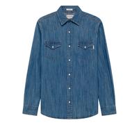Martin Shirt, male, Roy Roger's, Denim Shirts, Blue, XL, Shirts XL