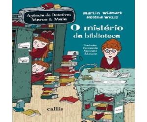 Martin Widmark O Mistério da Biblioteca Paperback Book Martin Widmark Multicolor