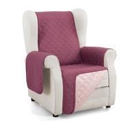 Martina Home 1 Seater Amber Sofa Cover/Relax Aubergine/Salmon