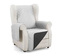 Martina Home 1 Seater Amber Sofa Cover/Relax Grey/Black