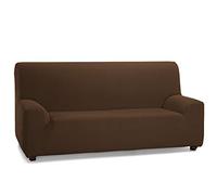 Martina Home - 3-Seat Elastic Cover for Sofa, Model Tunis, Measure from 180 to 240 cm, Brown