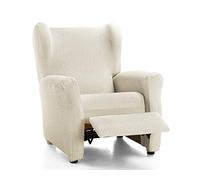 Martina Home Armchair Cover, Fabric, Ivory White, Relax
