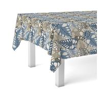 Martina Home Blue Edge Oilcloth Tablecloth 200 x 140 cm