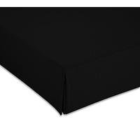 Martina Home Box Cover, Polycotton, Black, Bed of 150 cm