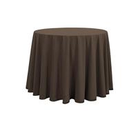 Martina Home Camilla Velvet 100 Round BROWN