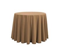 Martina Home Camilla Velvet 110 Round Camel