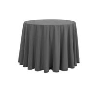 Martina Home Camilla Velvet 110 Round Grey
