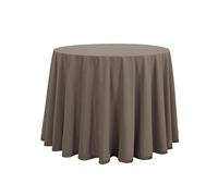 Martina Home Camilla Velvet 110 Round Linen