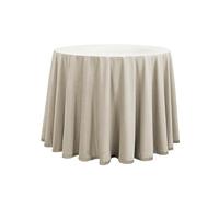 Martina Home Camilla Velvet 70 Round Ecru