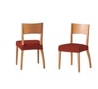 Martina Home Cover Chair Seat 24 x 30 x 6 cm Brick 2 Units