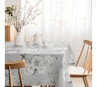 Martina Home Daniela Resin Tablecloth Grey 200 x 140 cm