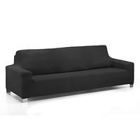 Martina Home Daytona Super Elastic Multi Adaptable Sofa Cover, Black, 3 Seater