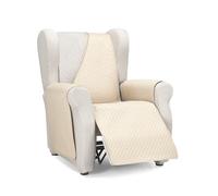 Martina Home Diamant Sofa Cover 1 Seater/Relax - Beige/Linen