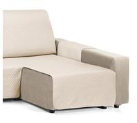 Martina Home Diamond quilted chaise longue cover, 200 cm, beige - universal
