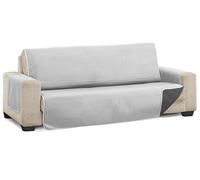 Martina Home Diamond Sofa Cover, Reversible Quilted Sofa Protector, Grey-Anthracite, 3 Seater