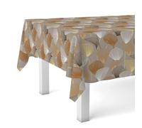 Martina Home Duero Oilcloth Tablecloth Brown 250 x 140 cm