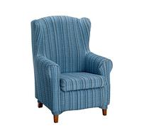 Martina Home DUPLEX MEJICO OREJERO Chair Cover Orejero duplex blue