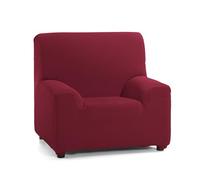 Martina Home - Elastic cover for 1-seater sofa, model TUNEZ, Color Red, Measure from 70 to 110 cm