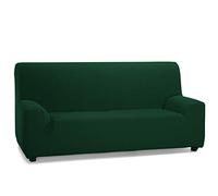 Martina Home - Elastic cover for 3-seater sofa, model TUNEZ, Color GREEN BOTTLE, Measure from 180 to 240 cm