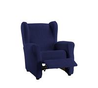 Martina Home Emilia Case Armchair Relax, Fabric, Navy, 33 x 8 x 42 cm