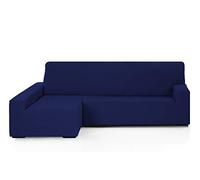 Martina Home EMILIA Elastic Chaise Longue Cover Left Arm Long Navy