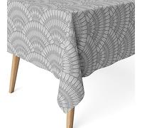 Martina Home Grey Resin Tablecloth 300cm x 140cm