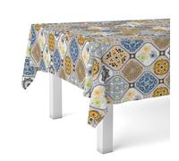Martina Home JUCAR Oilcloth Tablecloth Blue 180 x 140 cm