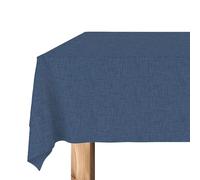 Martina Home Levant Blue Resin Coated Tablecloth 200cm x 140cm