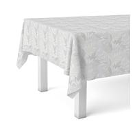 Martina Home Luonto Waterproof Oilcloth Tablecloth Grey 200 x 140 cm Stain-Resistant Rectangular