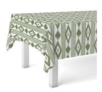 Martina Home MALLORKI GREEN Oilcloth Tablecloth 220 x 140 cm