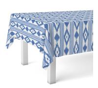 Martina Home MALLORQUÍ Blue Oilcloth Tablecloth 140 x 140 cm