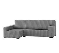 Martina Home Mejico Chaise Longue, Grey, Left Arm