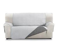 Martina Home Milano 4-Seater Reversible Quilted Sofa Cover, Grey/Anthracite
