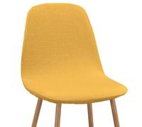 Martina Home Nordic Elastic Chair Cover Tunisia Pack 6 Mustard